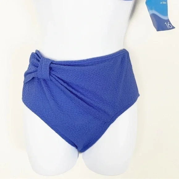 NWT VINTAGE BALTEX 90s Push Up High Waisted Bikini Set Size Womens 14/16 Sexy - Picture 3 of 10